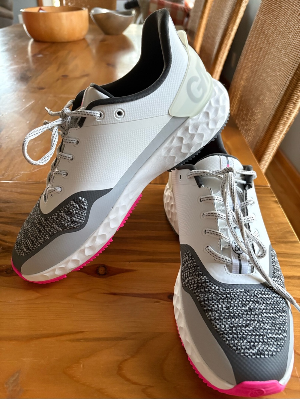 G/FORE MG4+ Stippled Golf Shoes - Snow/Nimbus new 10.5 men’s